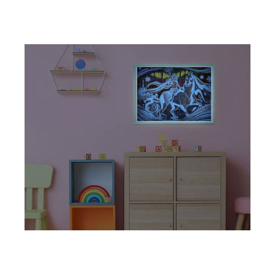 Clementoni Jigsaw Puzzle Superfarbe leuchtende Lichter - Frozen II, 104st.