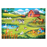 Cleronsi Jigsaw Puzzle Super Color The Animal Farm, 30st.