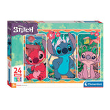 Clementoni legpuzzel super color maxi stitch, 24st.