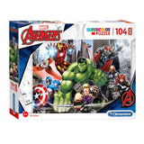 Clementoni Jigsaw Puzzle Super Color Maxi The Avengers, 104st.