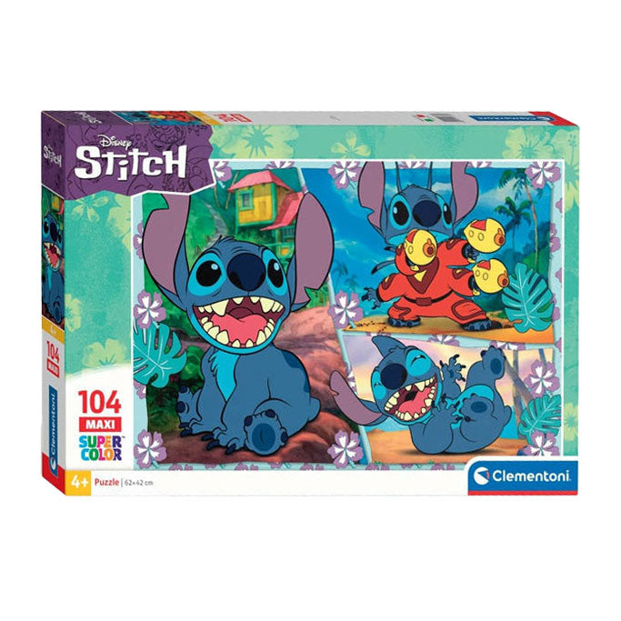 Clemensoni Jigsaw Puzzle Super Faarf Maxi Stitch, 104ST.