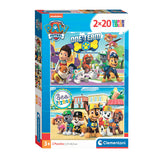 Clementoni Jigsaw Puzzle Super Color Paw Patrol, 2x20st.