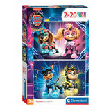 Clementi Jigsaw Puzzle Super Color Paw Patrol, 2x20st.