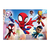 Clementoni Jigsaw Puzzle Super Color Spidey und seine erstaunlichen Freunde 2x60st.