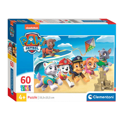 Clementoni jigsaw puzzle Super Color Paw Patrol, 60st.