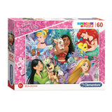 Clementoni Jigsaw Puzzle Super Color Princess II, 60.