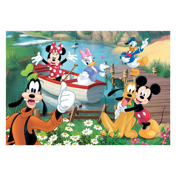 Clementoni legpuzzel super color mickey mouse, 60st.