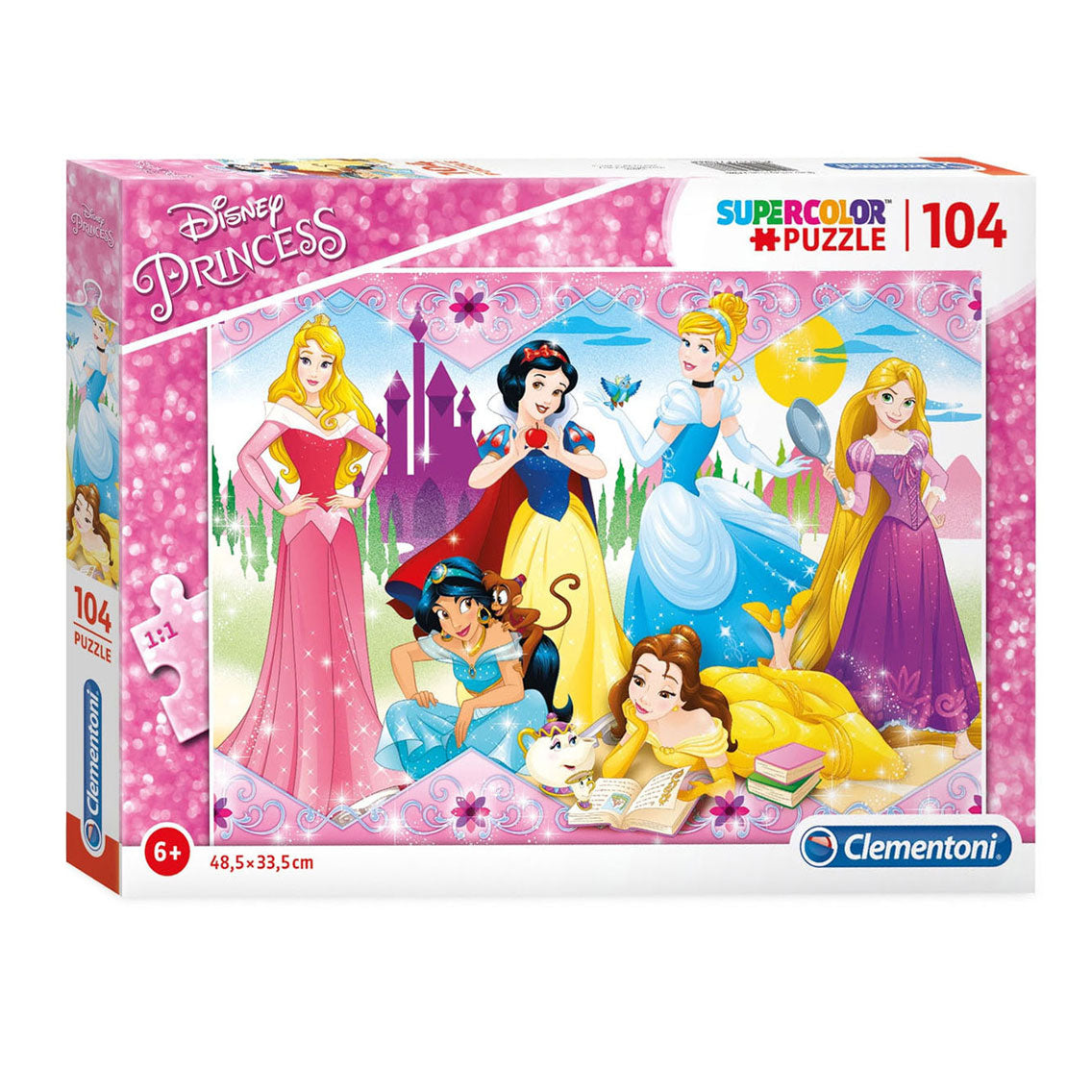 Clementoni Jigsaw Puzzle Super Color Princess, 104 ..