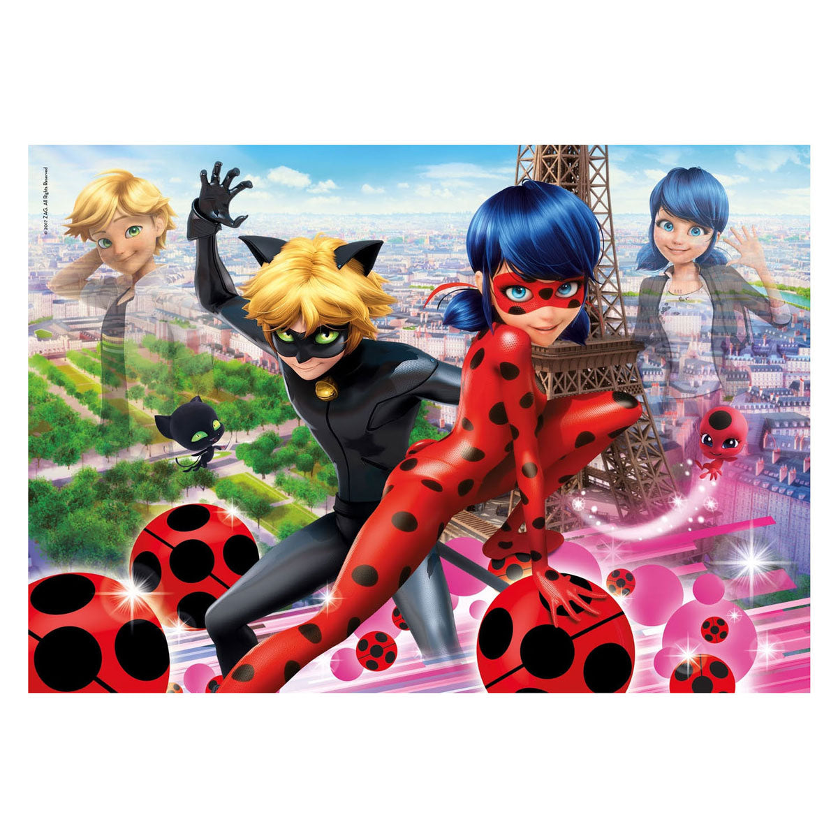 Clementoni Jigsaw Puzzle Super Color Ladybug, 104st.