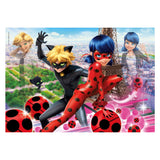 Clementoni legpuzzel super color miraculous ladybug, 104st.