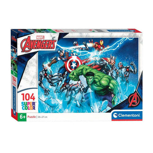 Clementoni Jigsaw Puzzle Super Color Avengers, 104º.