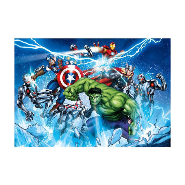 Clementoni legpuzzel super color marvel avengers, 104st.