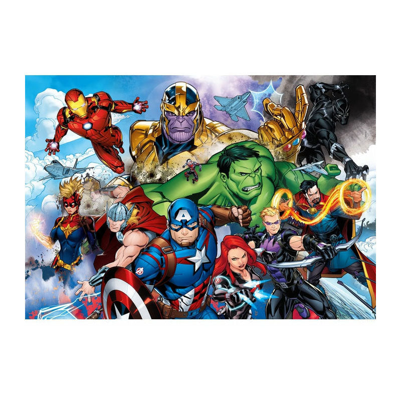 Marvel Clementoni Puzzle Super Color Avengers, 104 Teile.