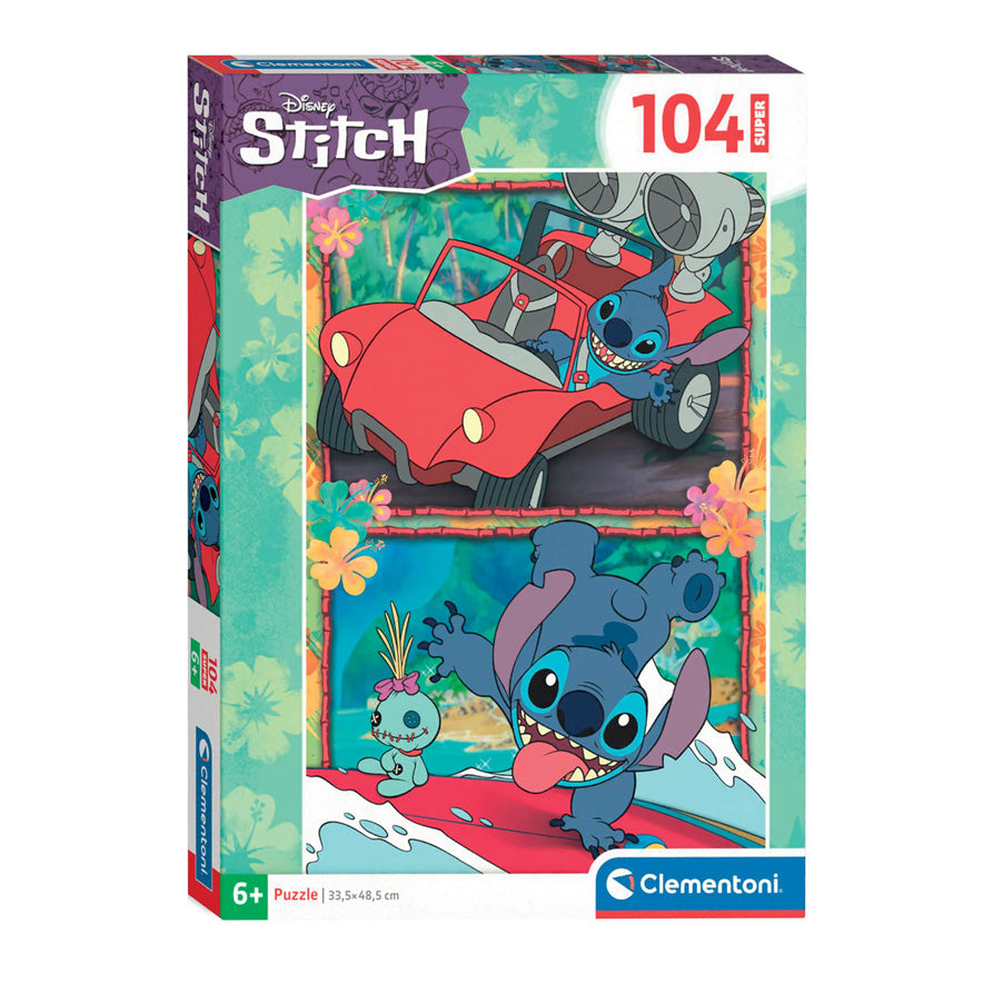 Clementoni Jigsaw Puzzle Super Color Stitch, 104st.