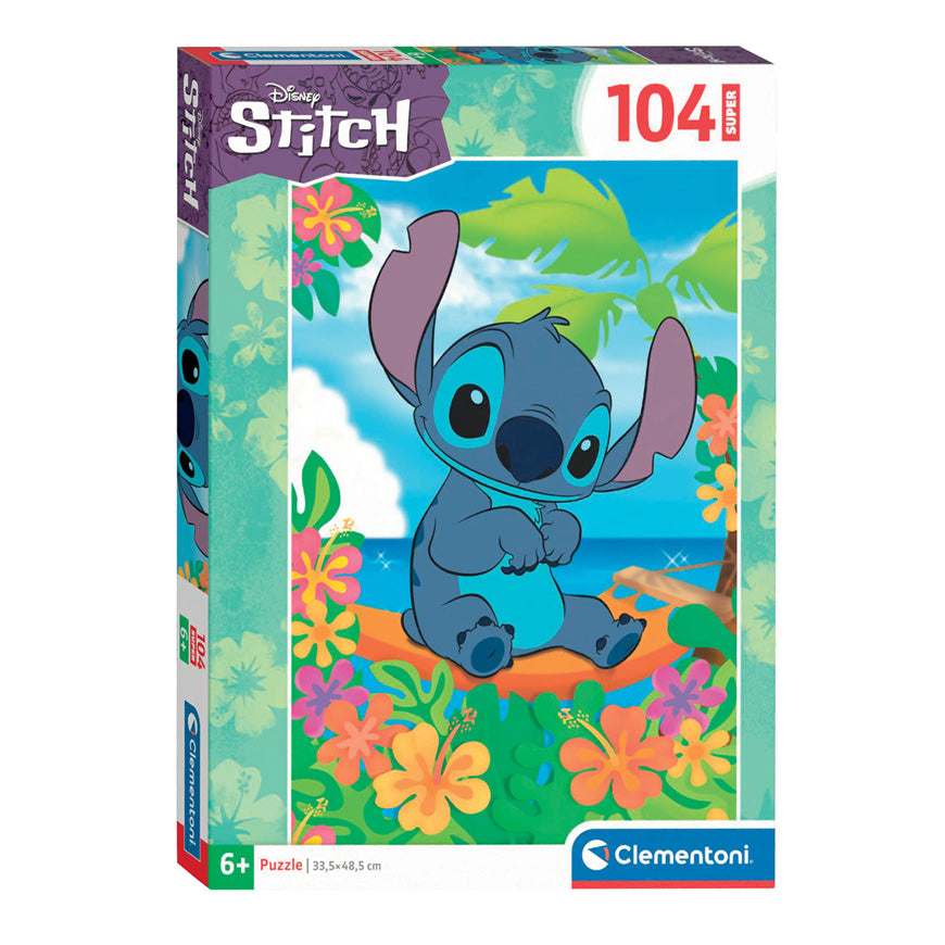 Clementoni Legpuzzel Super Color Stitch II, 104st.