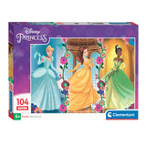 Clementoni legpuzzel super color prinses, 104st.