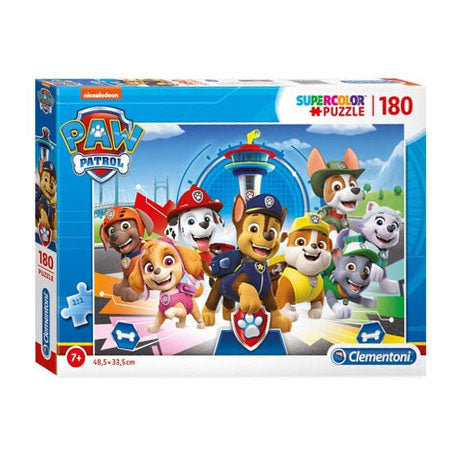 Clementoni Jigsaw Puzzle Super Color Paw Patrol, 180.