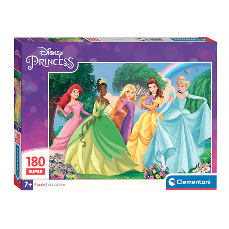 Clementoni Jigsaw Puzzle Super Color Disney Prinzessin, 180st.
