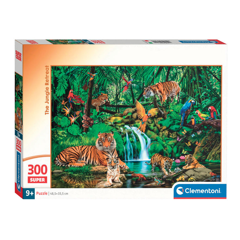 Cleronsi Jigsaw Puzzle Super Color The Retreat, 300st.