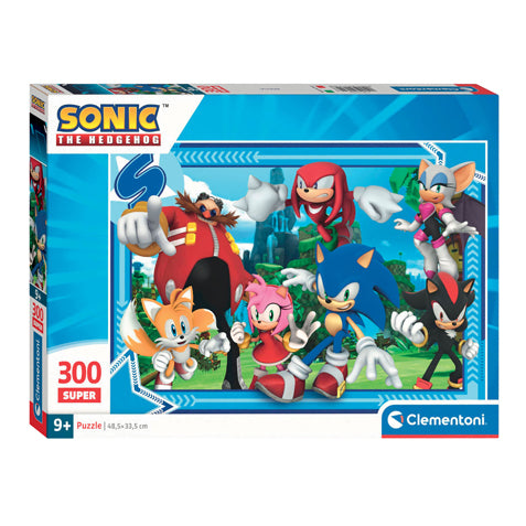 Clementi Jigsaw Puzzle Super Color Sonic, 300st.