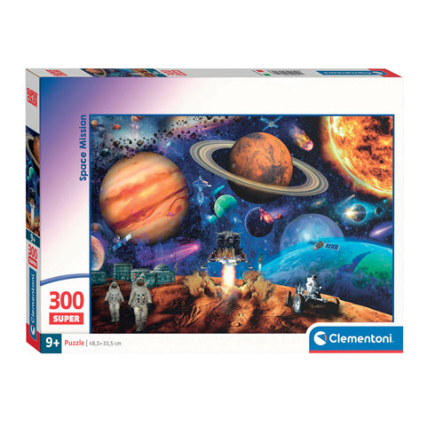 Clementoni jigsaw puzzle Super Color Space Mission, 300st.