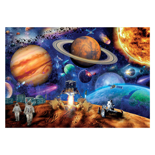 Clementoni jigsaw puzzle Super Color Space Mission, 300st.