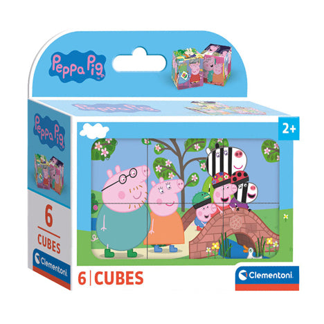 Clementoni Block Puzzle Peppa Pig, 6e.