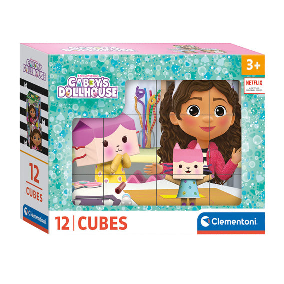 Clementoni Block Puzzle Gabby's Dollhouse, 12..