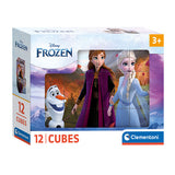 Clementoni Block Puzzle Frozen, 12st.