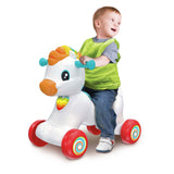 Clementoni Baby – Rocky das Schaukelpferd 3in1