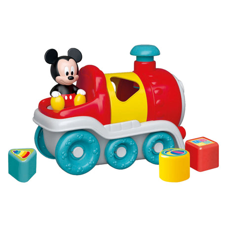 Clementoni Baby - Disney Formensortierer Mickey Mouse Zug, 5 Stück.