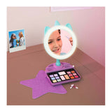Clementoni Crazy Chic – Lichtspiegel – Schminkspiegel für Kinder – Aufbewahrung von Make-up – ab 6 Jahren