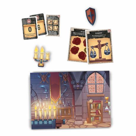 Clementoni Pocket-Escape-Spiel – Das verfluchte Schloss