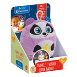 Clementoni Baby Twinkle Twinkle Little Panda lila Kuscheltier-Nachtlampe