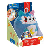 Clementoni Baby Twinkle Winkle Little Wolf blaue kuschelige Nachtlampe