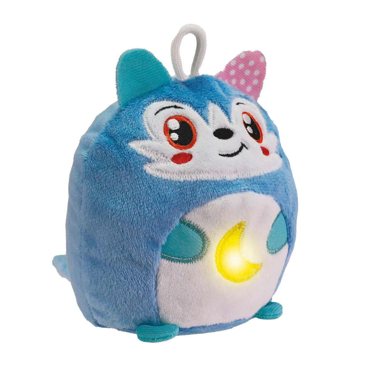 Clementoni Baby Twinkle Winkle Little Wolf blaue kuschelige Nachtlampe