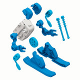 Clementoni Wissenschaftsspiel Actionroboter – Skifahrer