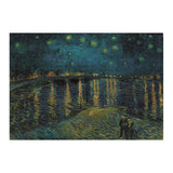 Clementoni Puzzle Kunstwerke Sternennacht über der Rhône, 1000 Teile.