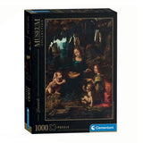 Clementoni Puzzle Kunstwerke Madonna in der Höhle, 1000 Teile.