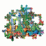 Clementoni Puzzle Kunstwerke Die Gewächshauswärter, 500 Teile.