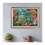 Clementoni Puzzle Kunstwerke Die Gewächshauswärter, 500 Teile.