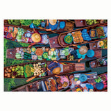 Clementoni Puzzle schwimmender thailändischer Markt, 1000 Teile.
