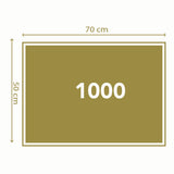 Clementoni Puzzle Kunstwerke Koi-Fluss, 1000 Teile.