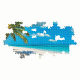 Clementoni Panorama-Puzzle „Schaukelt am Meer“, 1000 Teile.