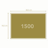 Clementoni-Puzzle Blumen am Tekapo-See, 1500 Teile.