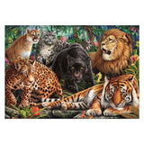 Clementoni Puzzle Wildkatzen, 500 Teile.