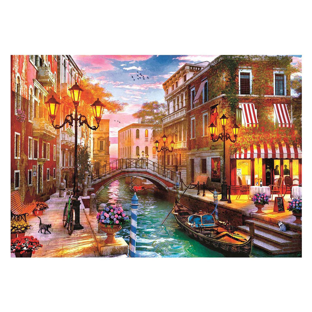 Clementoni Puzzle Sonnenuntergang Venedig, 500 Teile.
