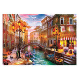Clementoni Puzzle Sonnenuntergang Venedig, 500 Teile.