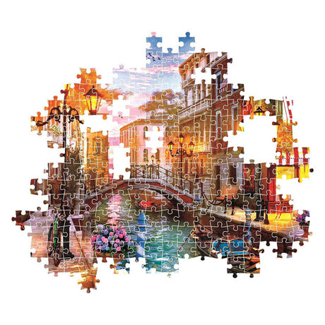 Clementoni Puzzle Sonnenuntergang Venedig, 500 Teile.