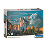 Clementoni Puzzle Schloss Neuschwanstein, 500 Teile.